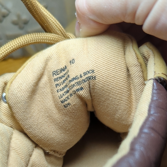 Steve Madden Reina Tan Ankle Boots Lace-Up Utility Winter Women's Size 10 - Picture 8 of 8